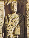 Statue de saint Jacques  la cathdrale d'Arles
