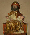 Statue de saint Jacques dans l'Église Sainte-Croix à Kayzerberg
