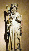 statue de saint Jacques au Muse des Augustins  Toulouse