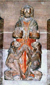 Statue de saint Jacques dans la Cathédrale N.D. à Villingen